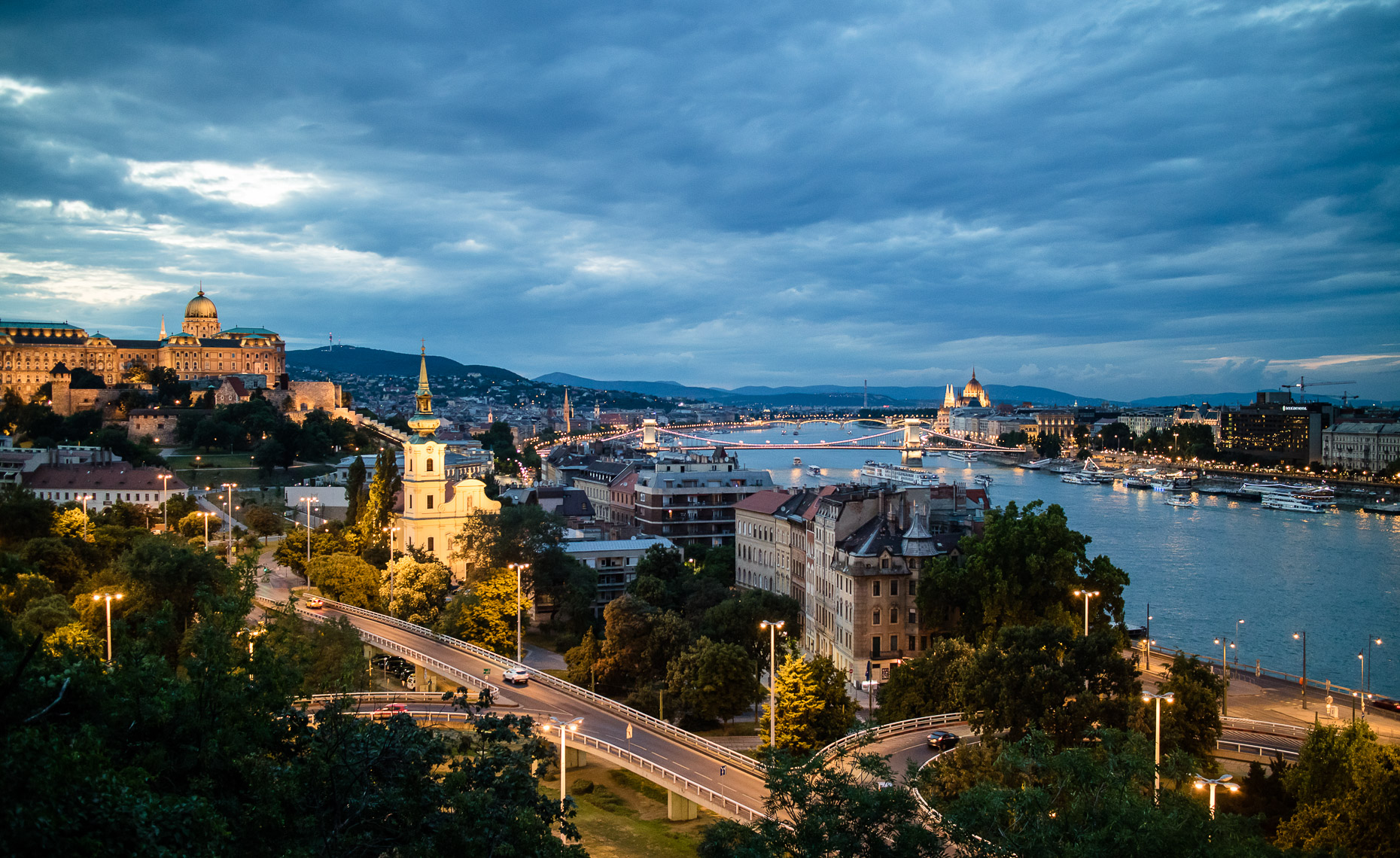 Summer Danube Night - Budapest