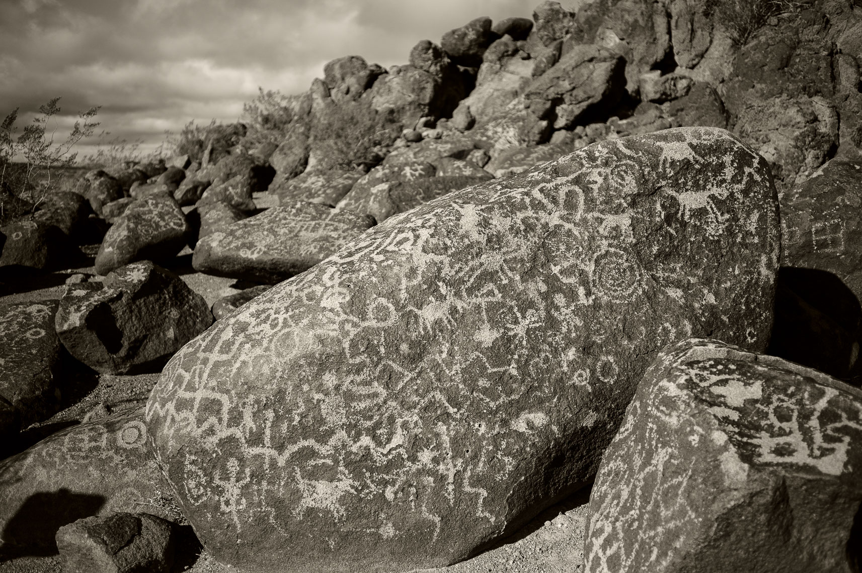 Painted Rock Petroglyph Site, AZ