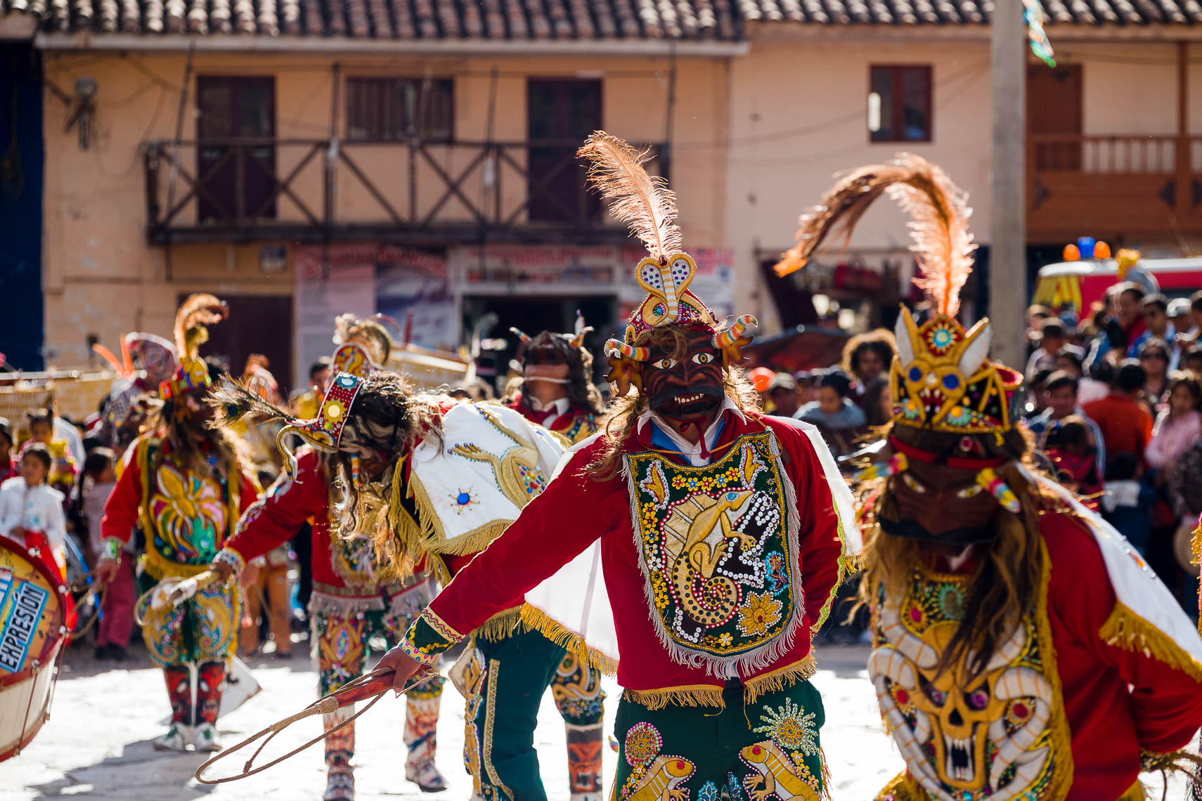 Saqra on Pisac Plaza